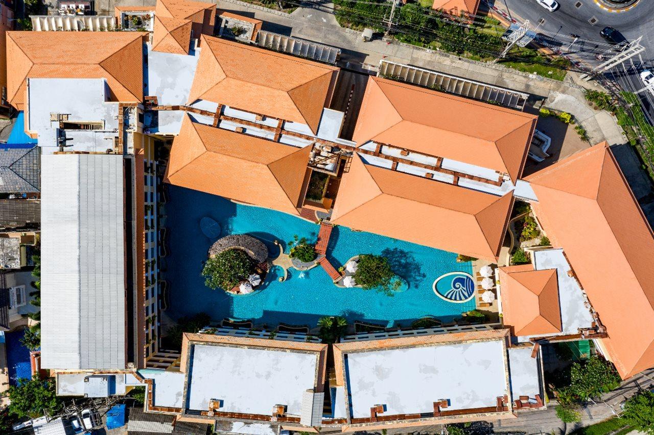 Patong Paragon Resort & Spa Sha Extra Plus Εξωτερικό φωτογραφία Aerial view of the hotel